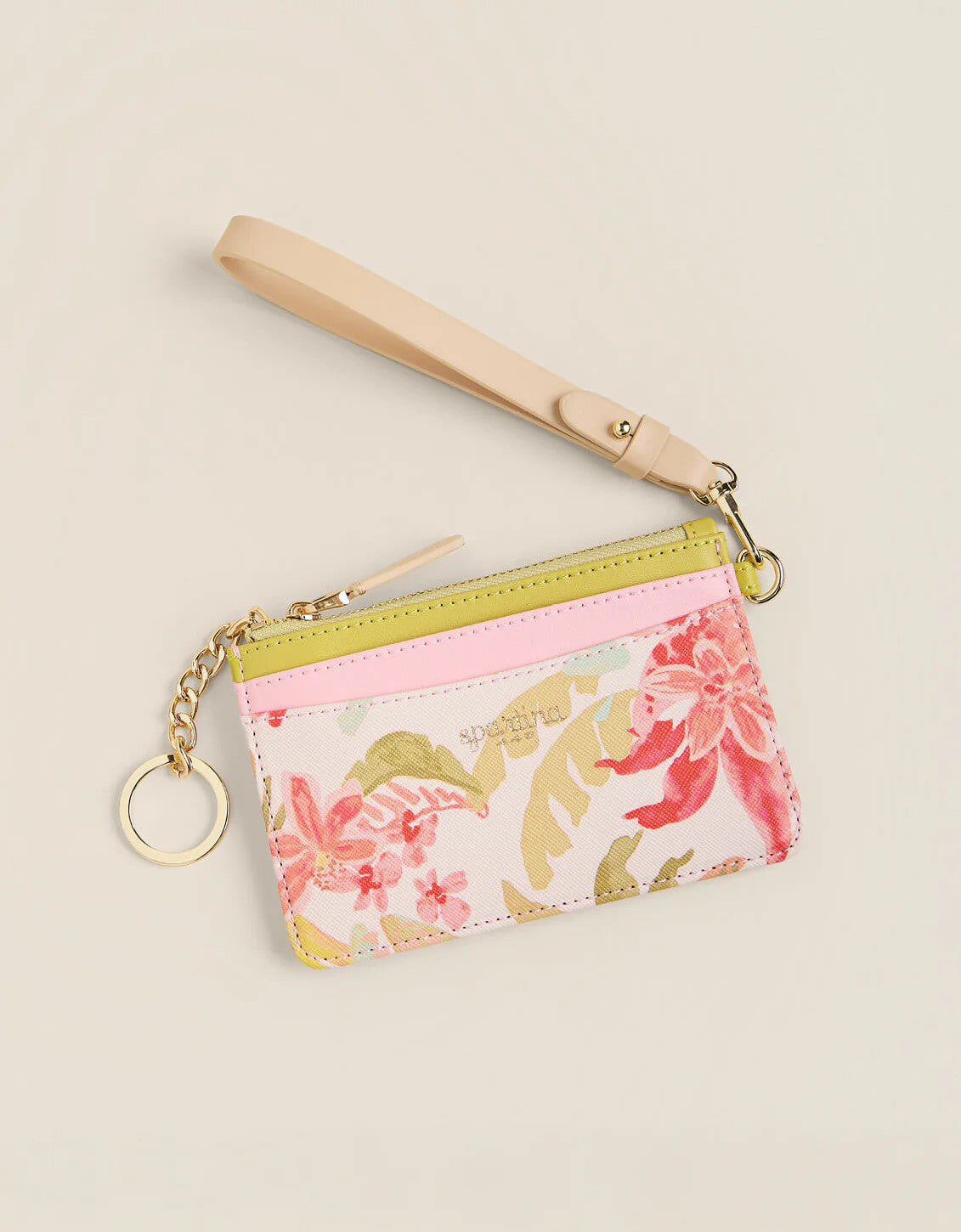 Spartina Slimcard Coin Purse Castillo Tropical