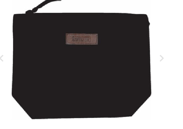 Sand Cloud Patnem Zipper Pouch Black