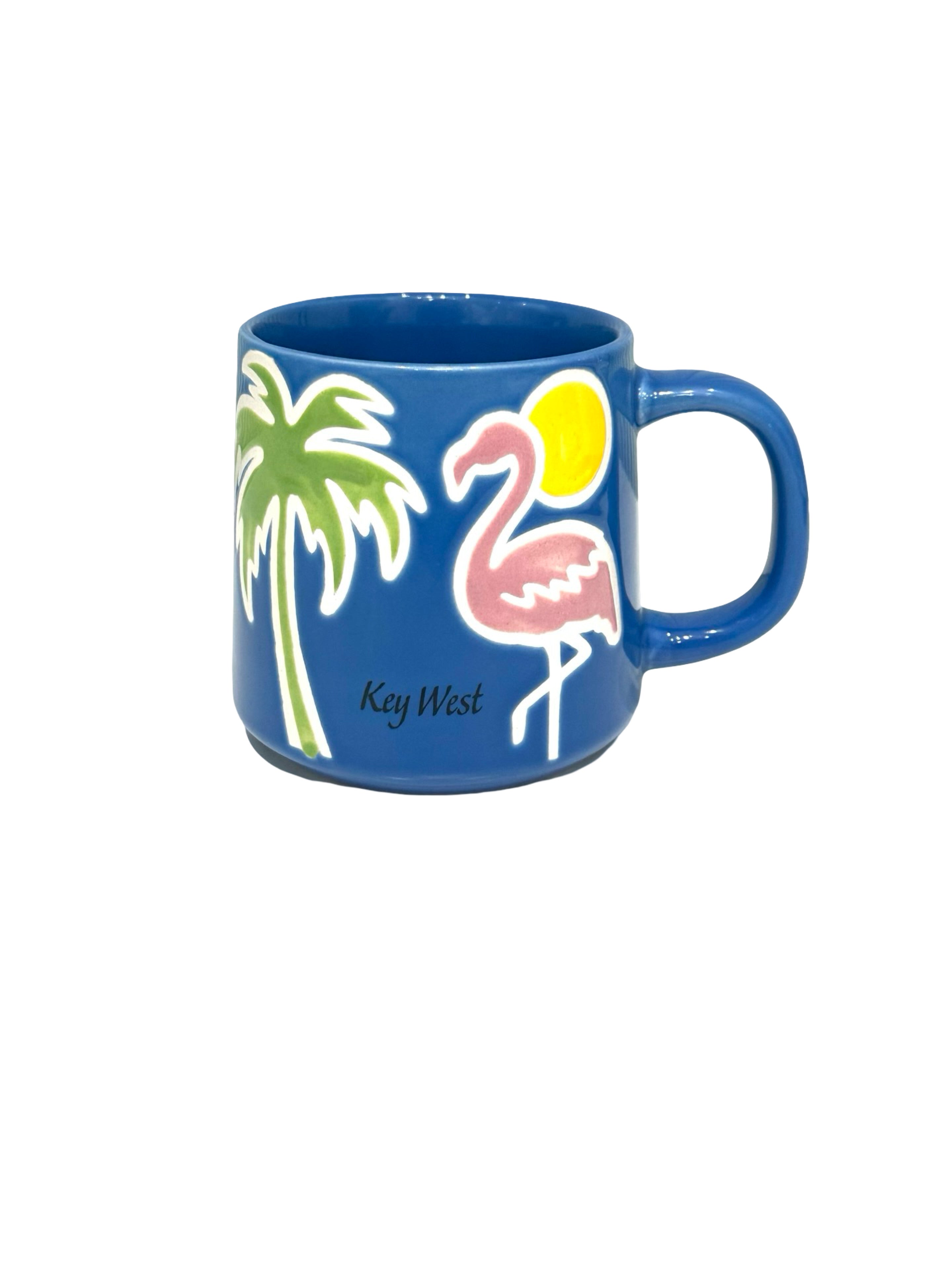 Cape Shore Flamingo & Palm Key West Mug