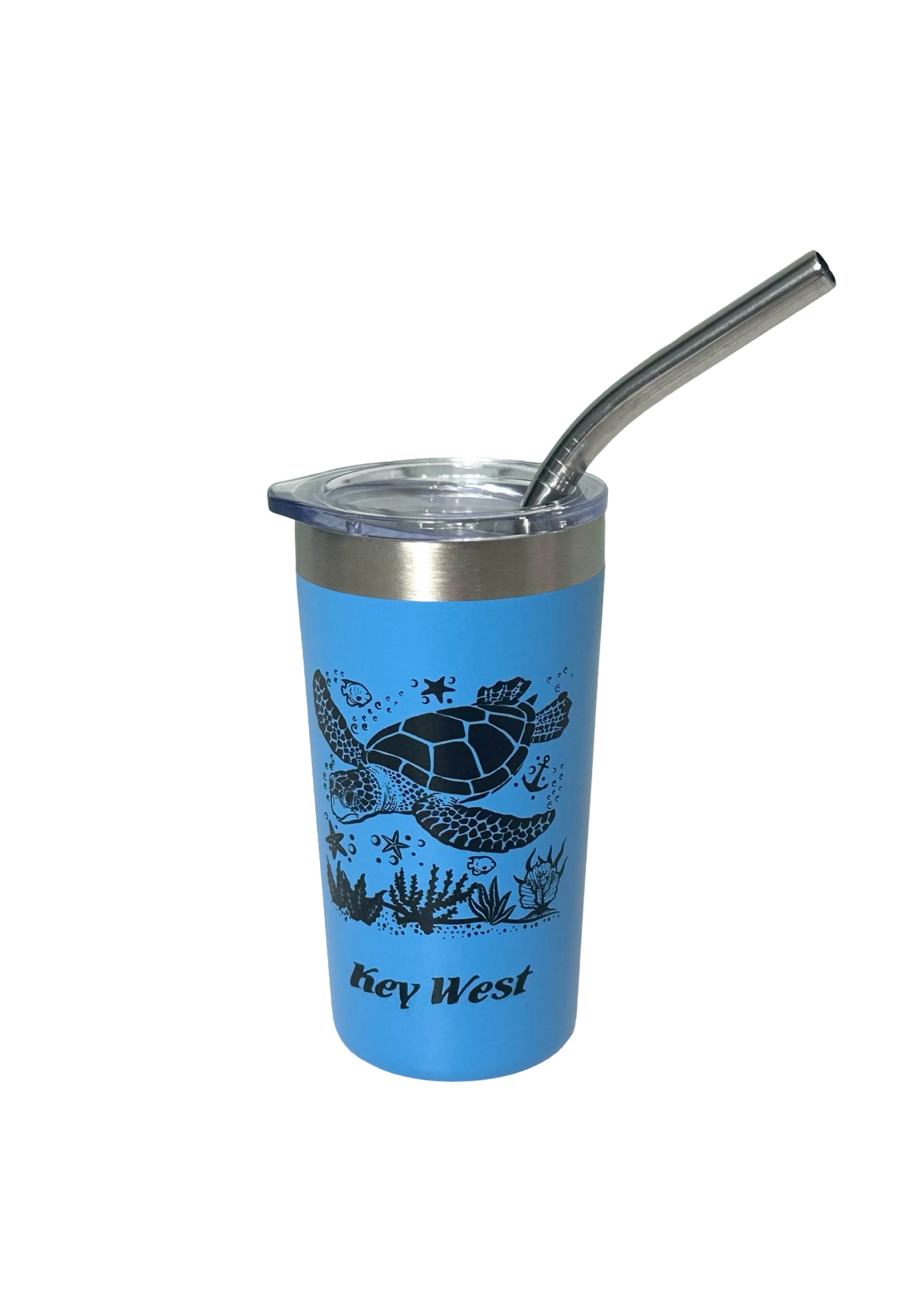 Turtle Swimming Key West Mini Tumbler Shooter