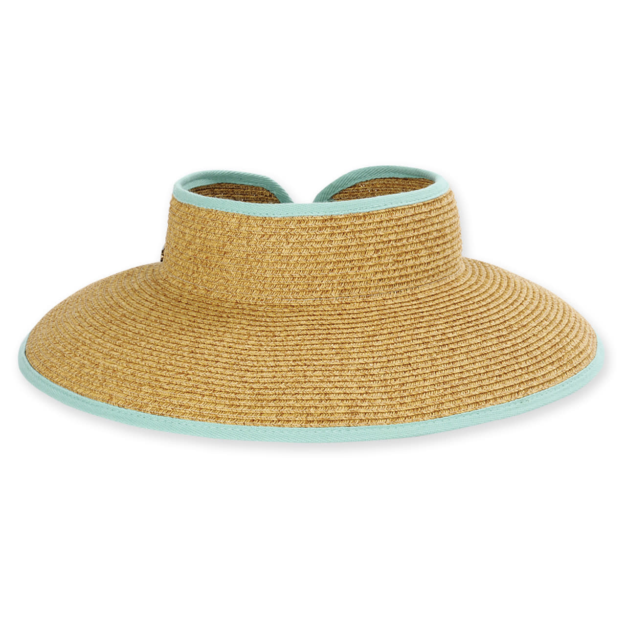 Sun 'N' Sand Anne Velcro Closure Roll-Up Visor