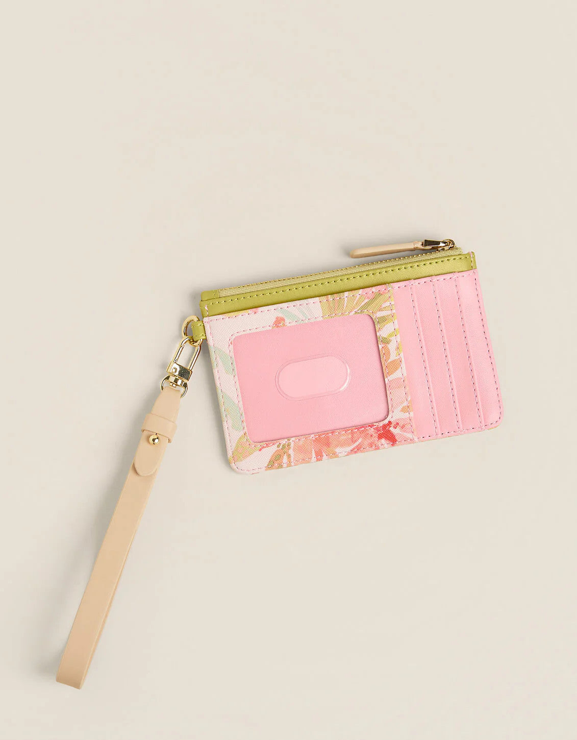 Spartina Slimcard Coin Purse Castillo Tropical