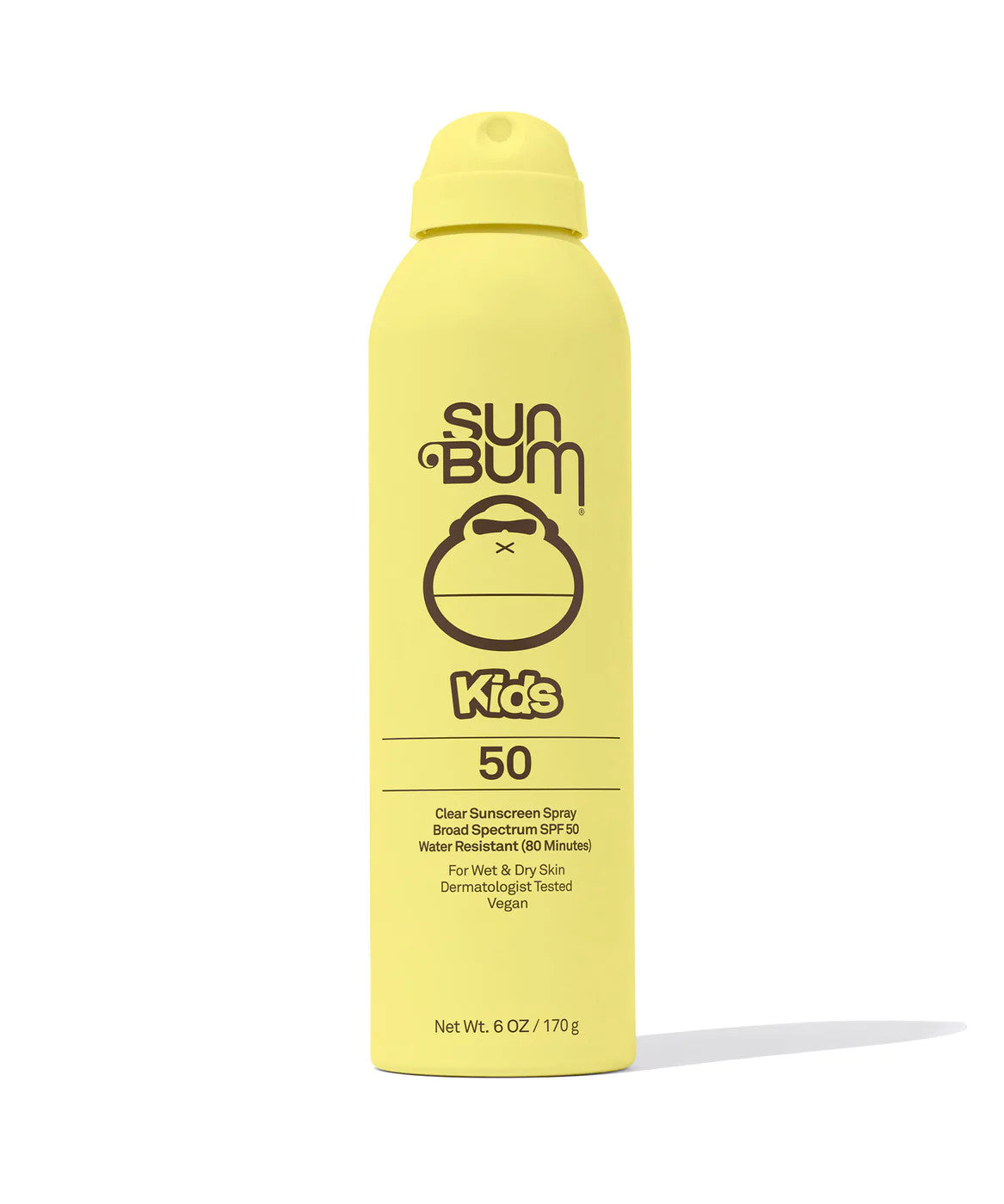 Sun Bum Kids SPF 50 Clear Sunscreen Spray 6Oz