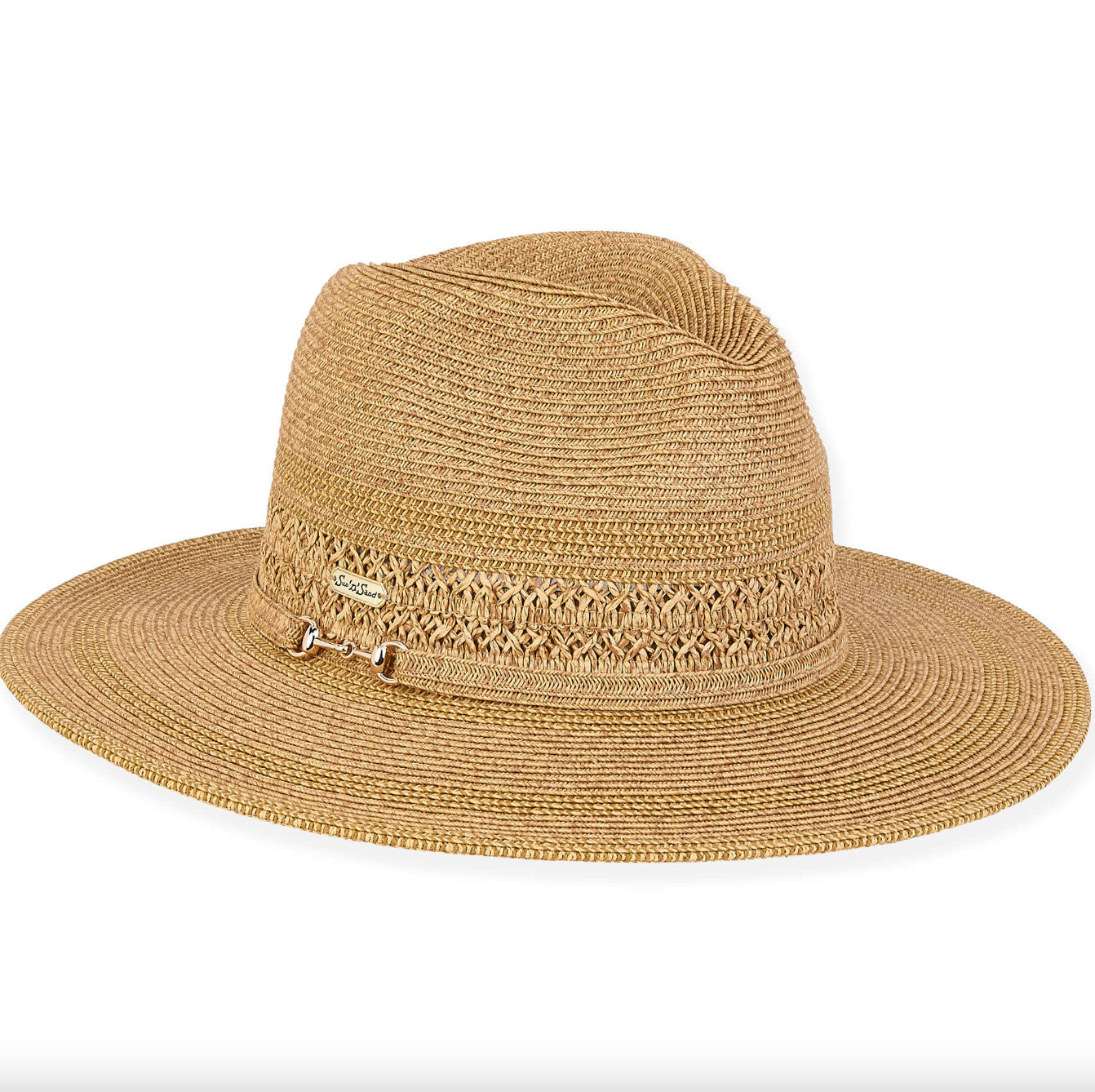 Sun 'N' Sand Sofia Horsebit Safari 3.25" Brim Hat