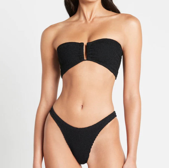 Bond Eye Blake Bandeau Top Black Eco O/S