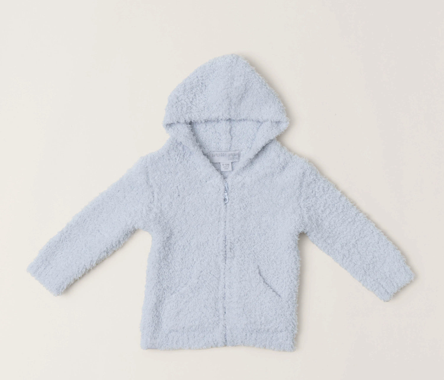 Barefoot Dreams CozyChic Toddler Hoodie Blue