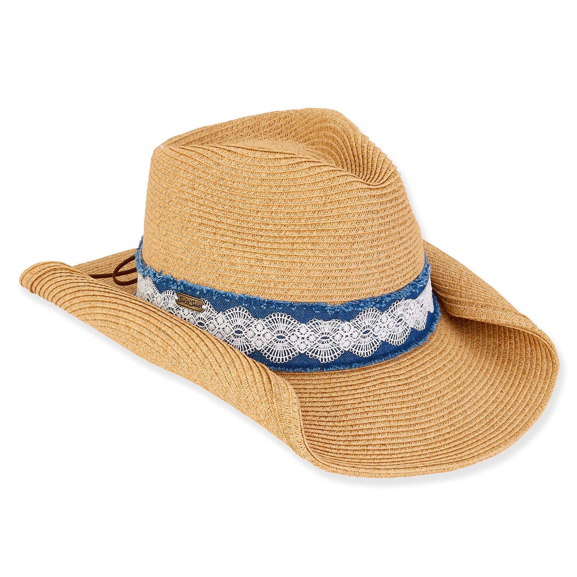 Sun 'N' Sand Kathy Paper Braid Bucket Hat