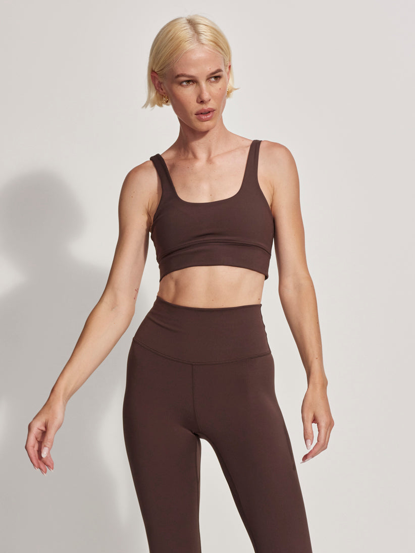 VARLEY Freesoft Cori Bra Coffee Bean