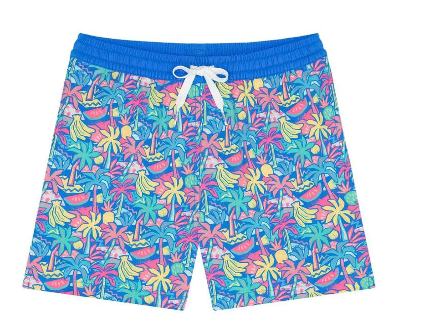Chubbies Kids The Lil Tropical Bunches Swim Trunks
