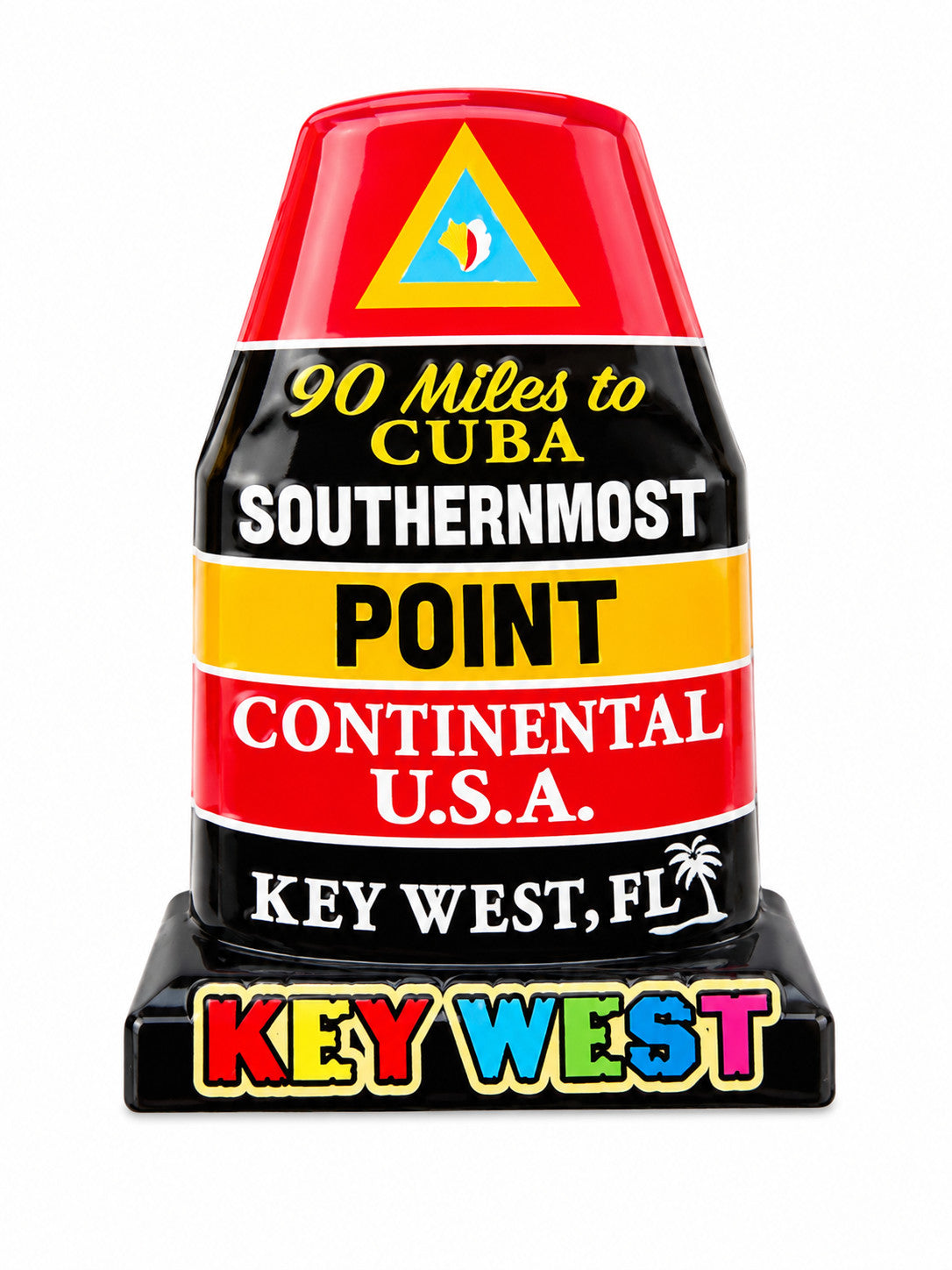 Key West 90 Miles to Cuba Magnet