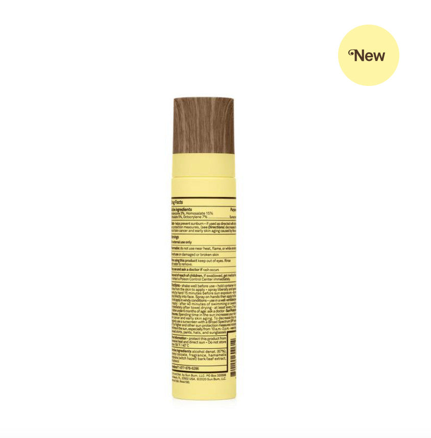 Sun Bum Original SPF 45 Sunscreen Face Mist 3.4oz