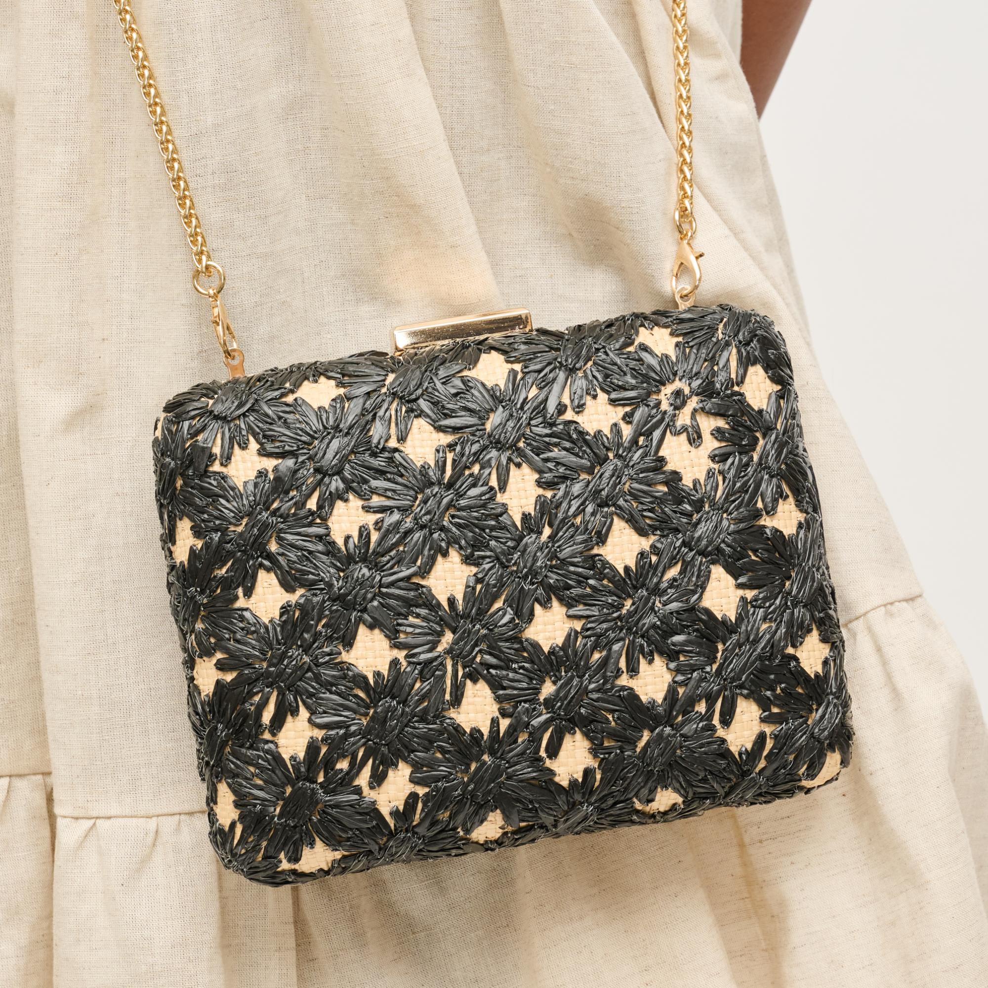 Samantha Evening Bag Black Natural