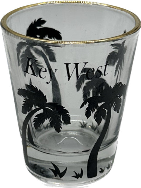 Key West Palms Shot Glass