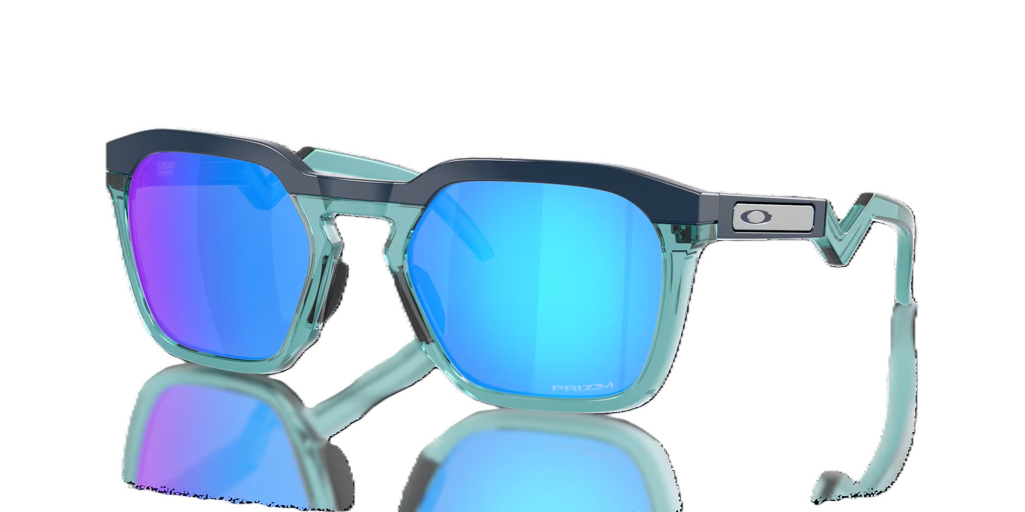 Oakley HSTN SQ Abyss Frame/ Prizm Sapphire Lens Sunglasses