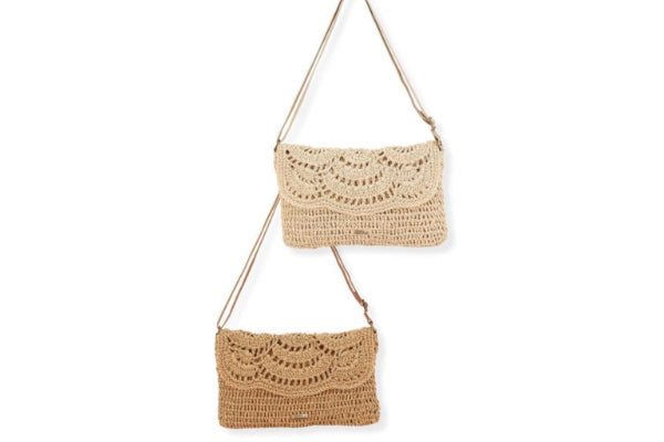 Sun 'N' Sand Paper Crochet Shoulder Bag