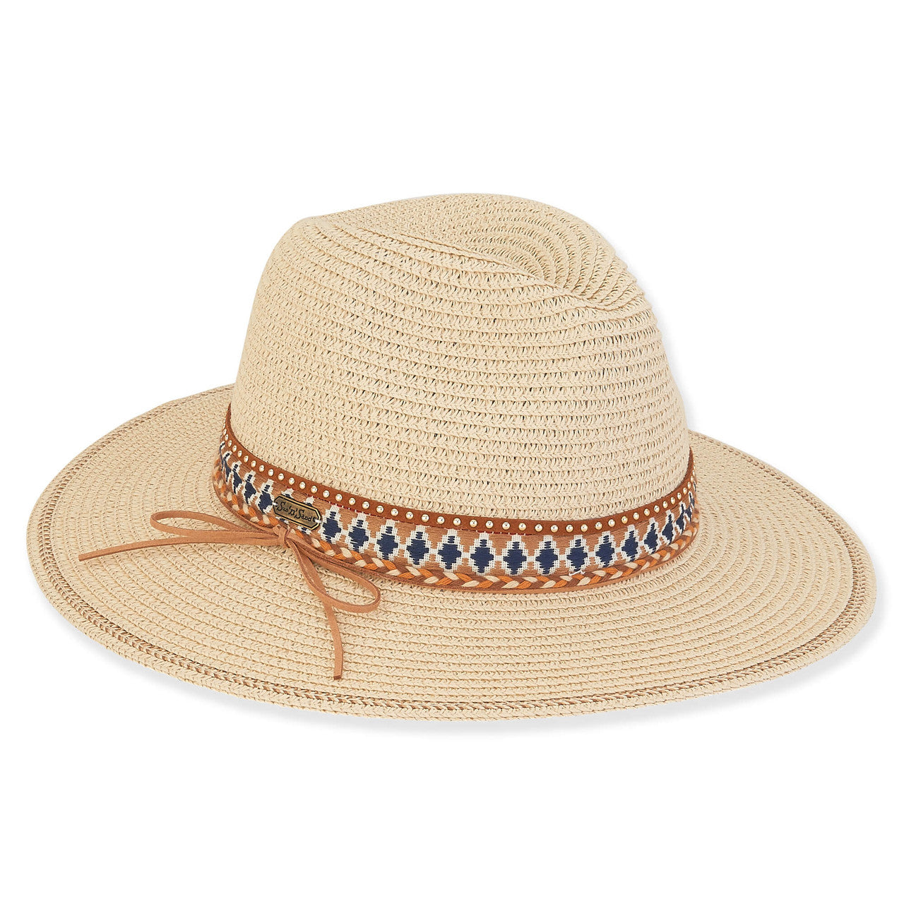 Sun 'N' Sand Myla Paper Braid Safari Hat
