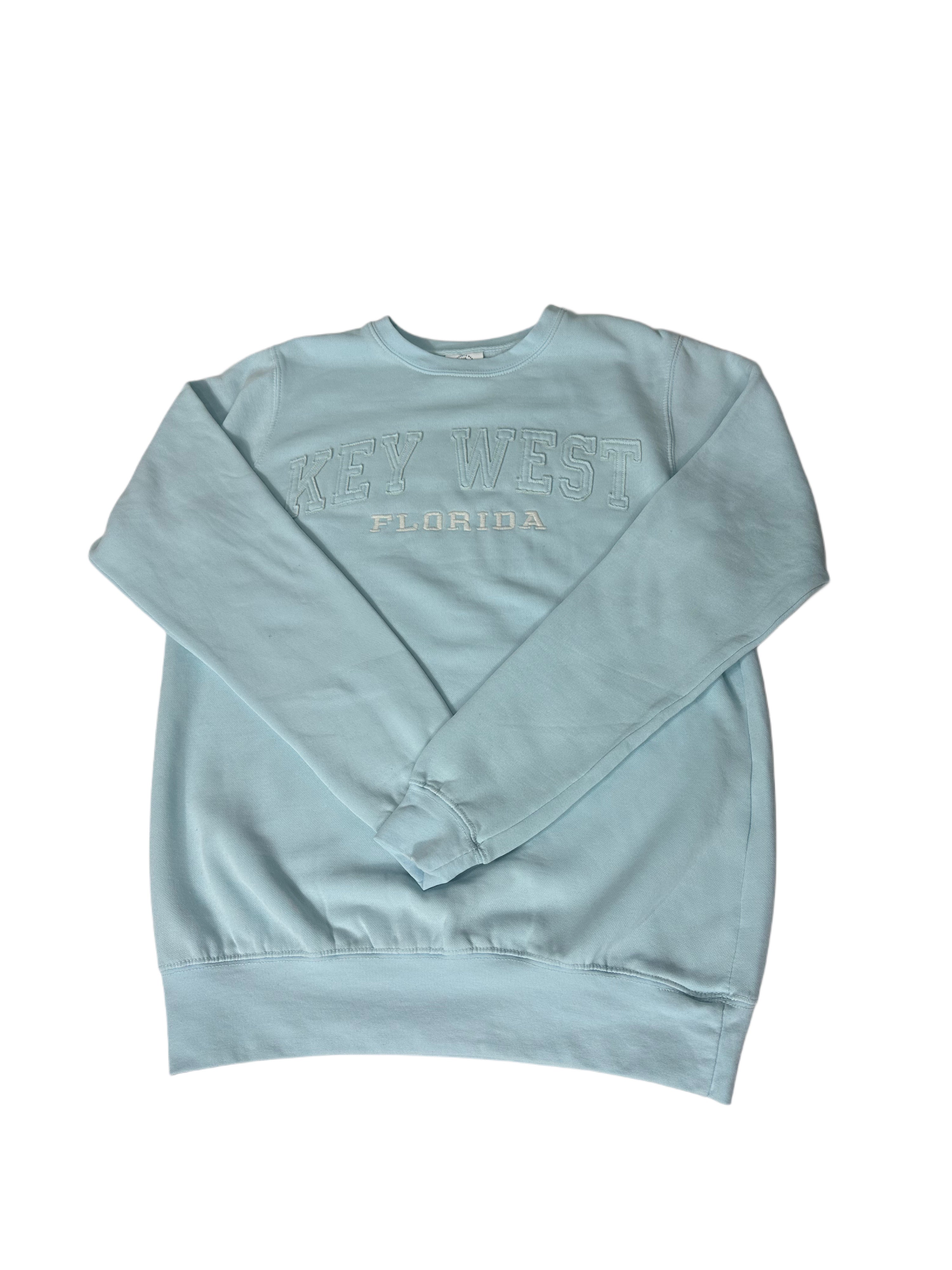 Pacific & Co. Washed Key West Crew Neck Sweater