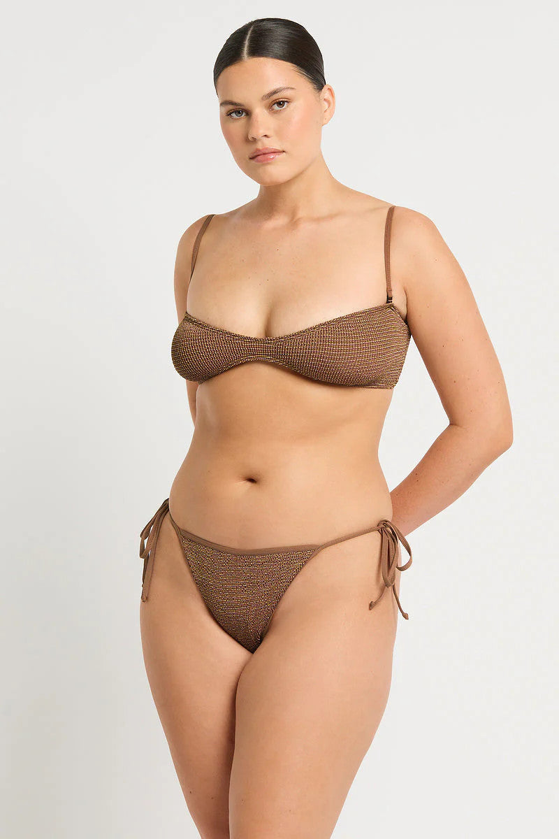 Bond Eye Anisha Brief Cocoa Butter Lurex O/S