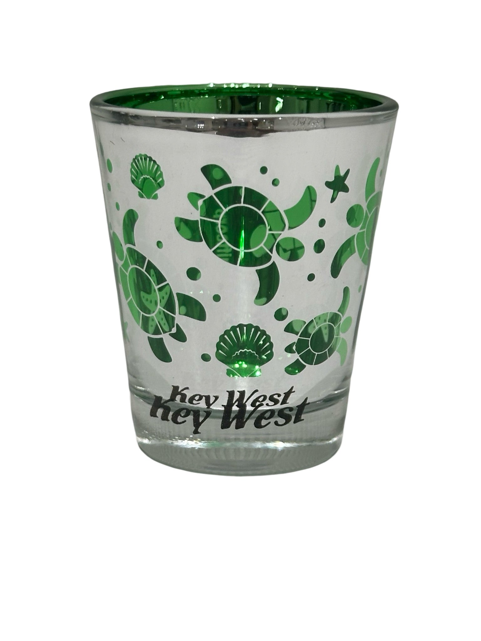 Turtle Key West Metalic Shot Glass