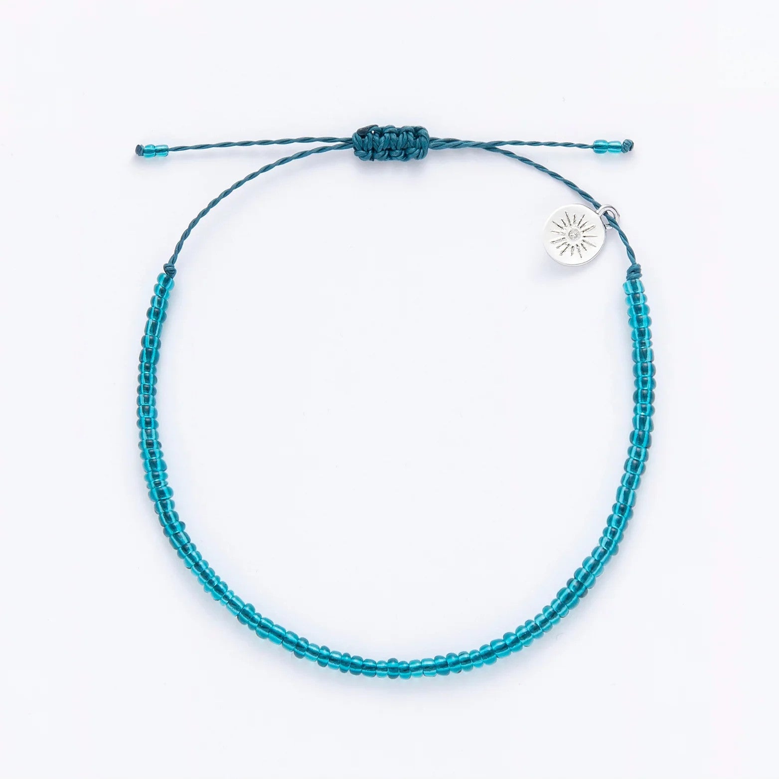 Mauka Blue Mini Beaded Bracelet