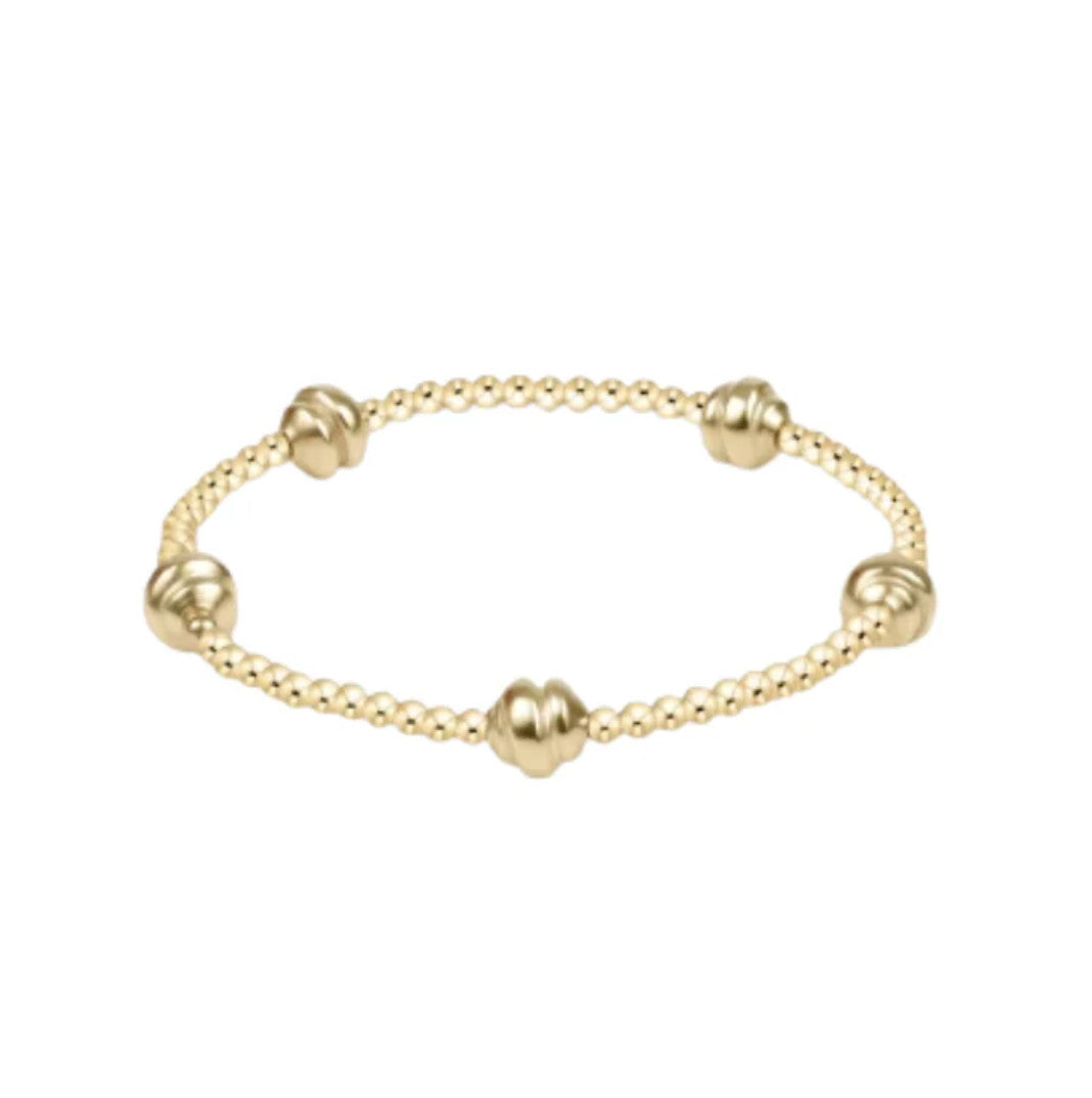Enewton Admire Gold 2.5mm Bead Bracelet Gold