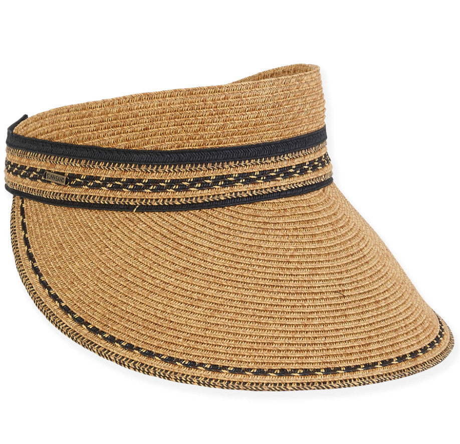 Sun 'N' Sand Valeria 4.75" Brim Visor