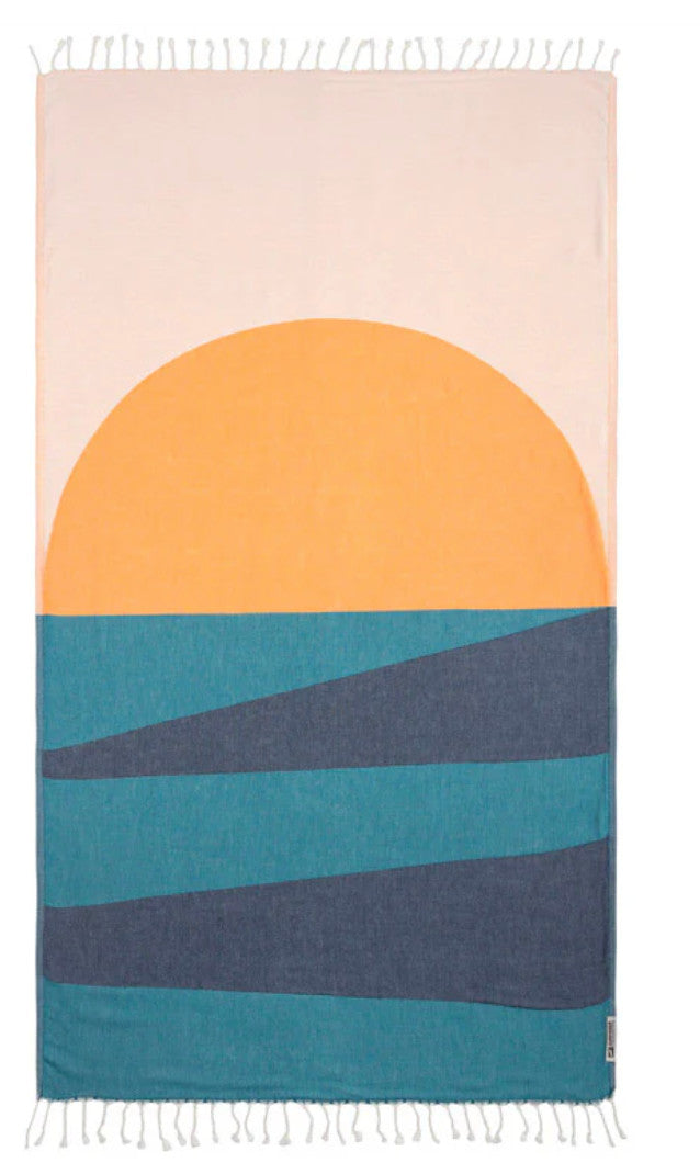 Sand Cloud Geo Sunset Sunfrider Beach Towel