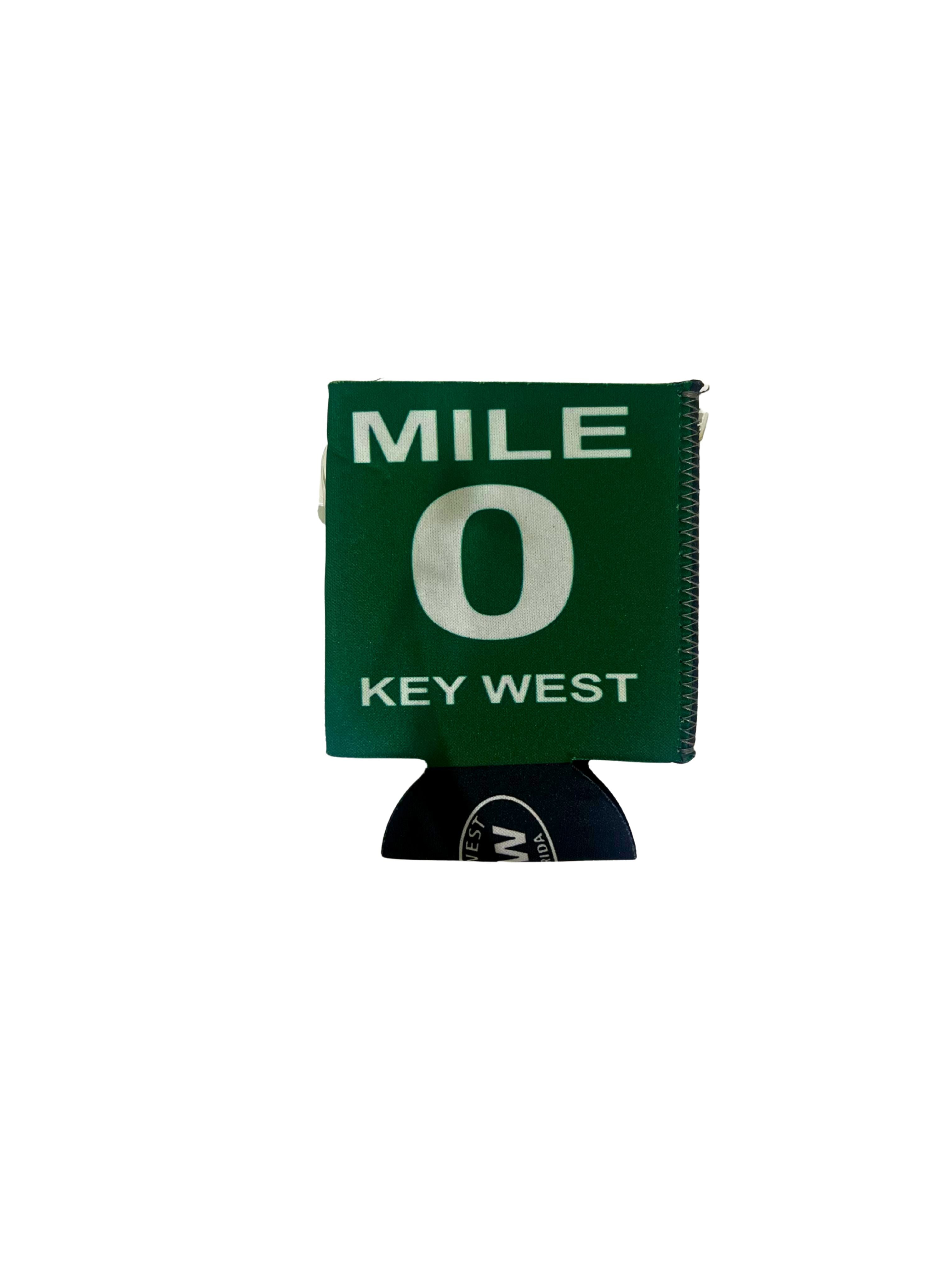 Key West 0 Mile Can Coozie