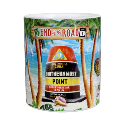 Key West Rooster Wrap Mug 18oz