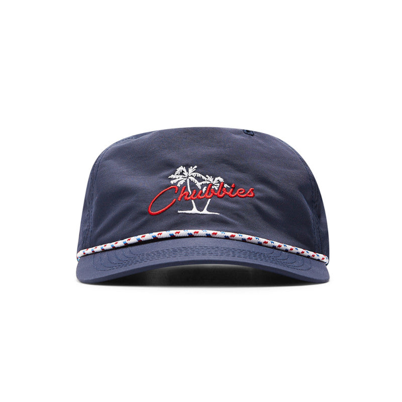 Chubbies Navy Patch Nylon Rope Hat