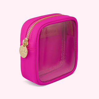 Stoney Clover Fuchsia Collection Clear Front Mini Pouch