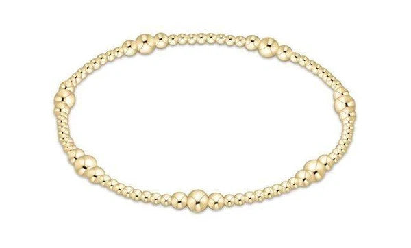 Enewton Purpose Gold 4mm Bead Bracelet