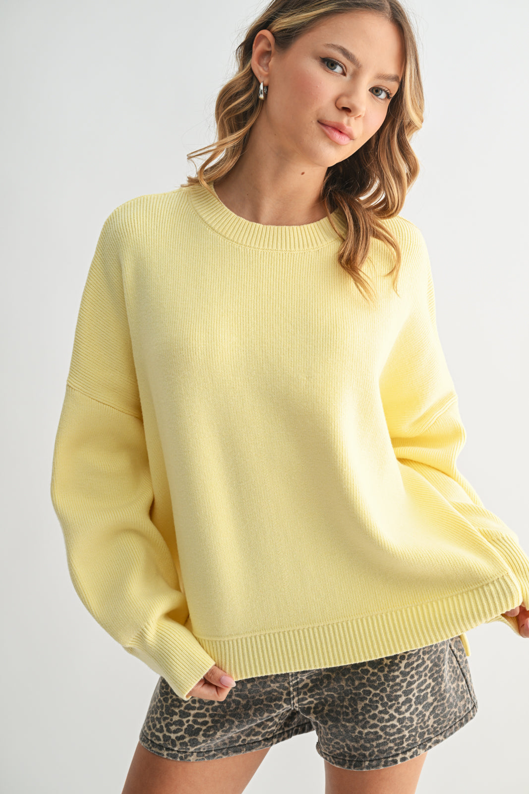 Shaddow and Fish Beau Knit Sweater**