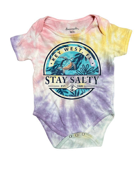 Key West Stay Salty EST. 1828 Infant Onesie