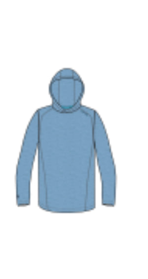 Avid Pacifico Mainland Performance Hoodie Sky