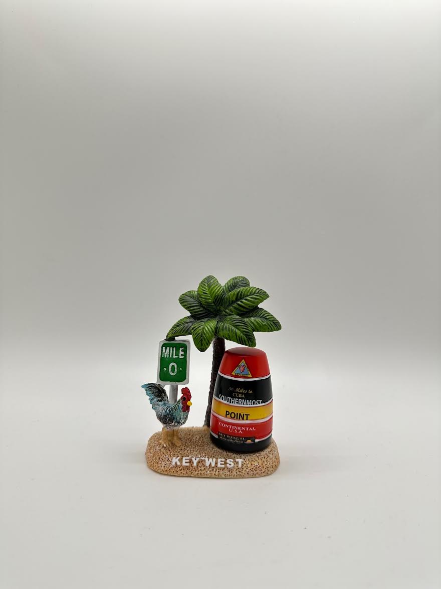 SMP Rooster Key west Beach Bouy Ornament