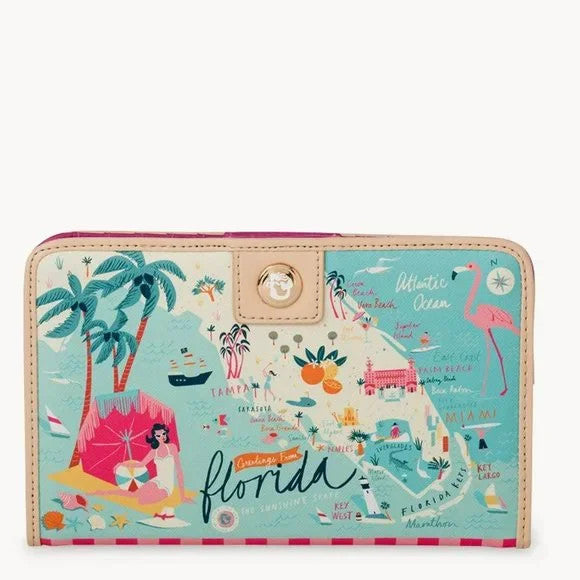 Spartina Florida Snap Wallet