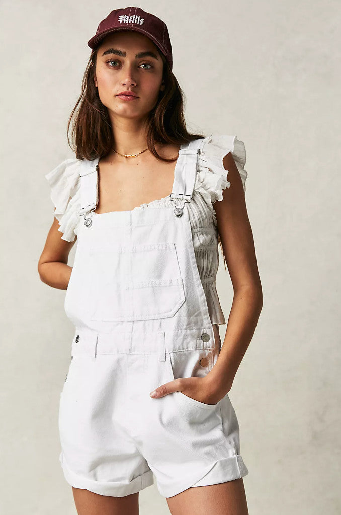 Free People Ziggy Shortall Optic White