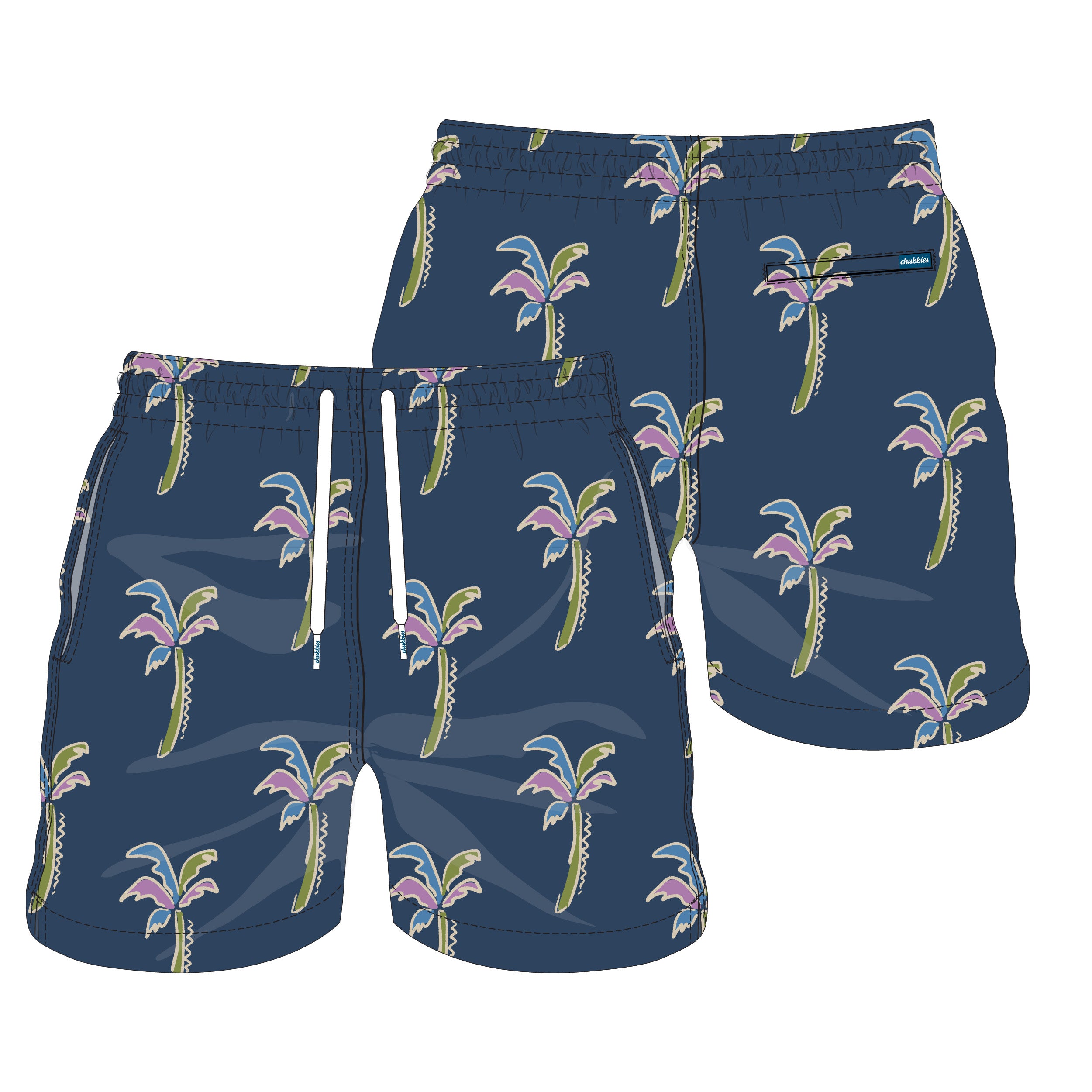 Chubbies The Tampa Winters 5.5" Swim Trunks