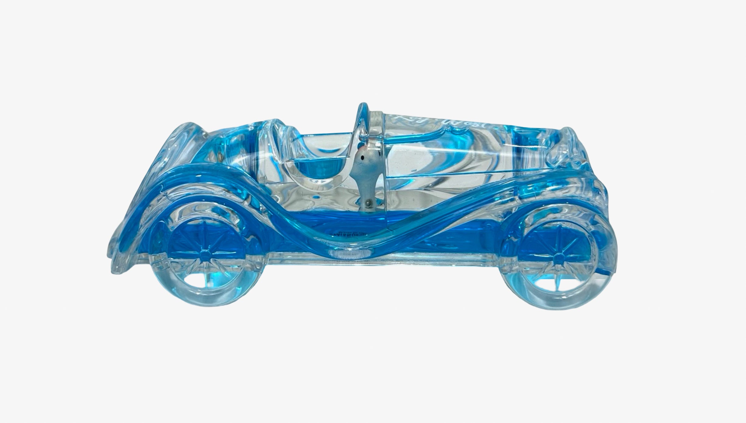 Rectangle Car Floating Dolphin Scene Key West Paperweight