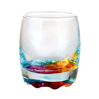 Key West Rainbow Bottom 2oz Shot Glass