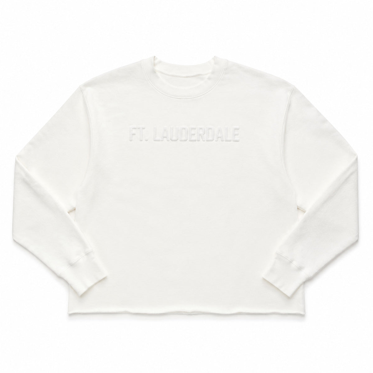 Legacy Reverse Ft. Lauderdale Oversized Fleece Snow White