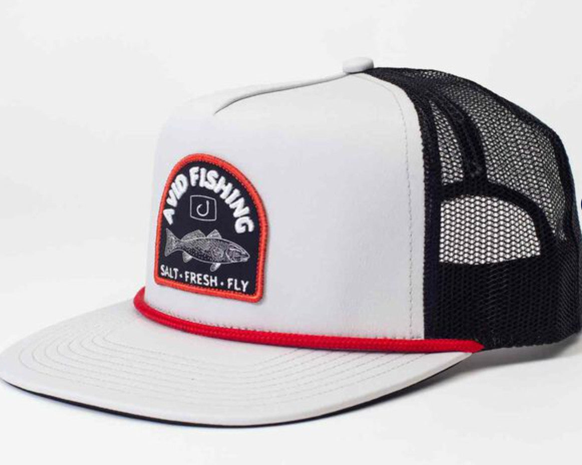 Avid Shores Flat Bill Hat Glacier
