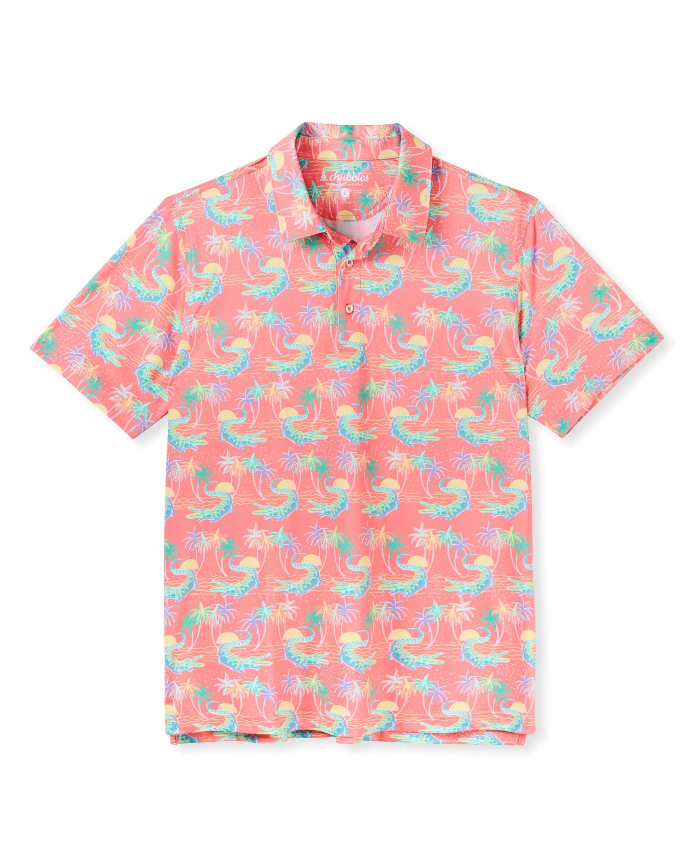 Chubbies The Rock-a-Croc Performance Polo