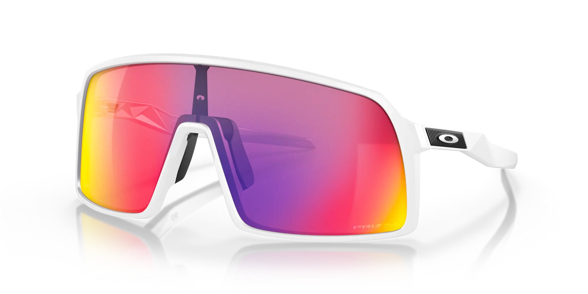 Oakley Matte White w/ Prizm Road Lens Sutro Sunglasses