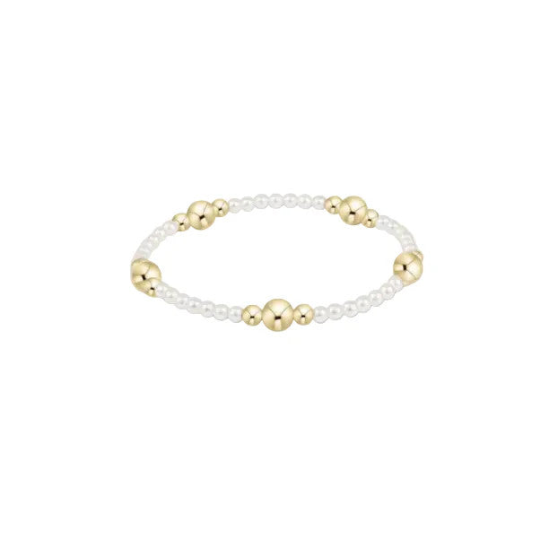 Enewton Purpose 6mm Bead Bracelet Pearl