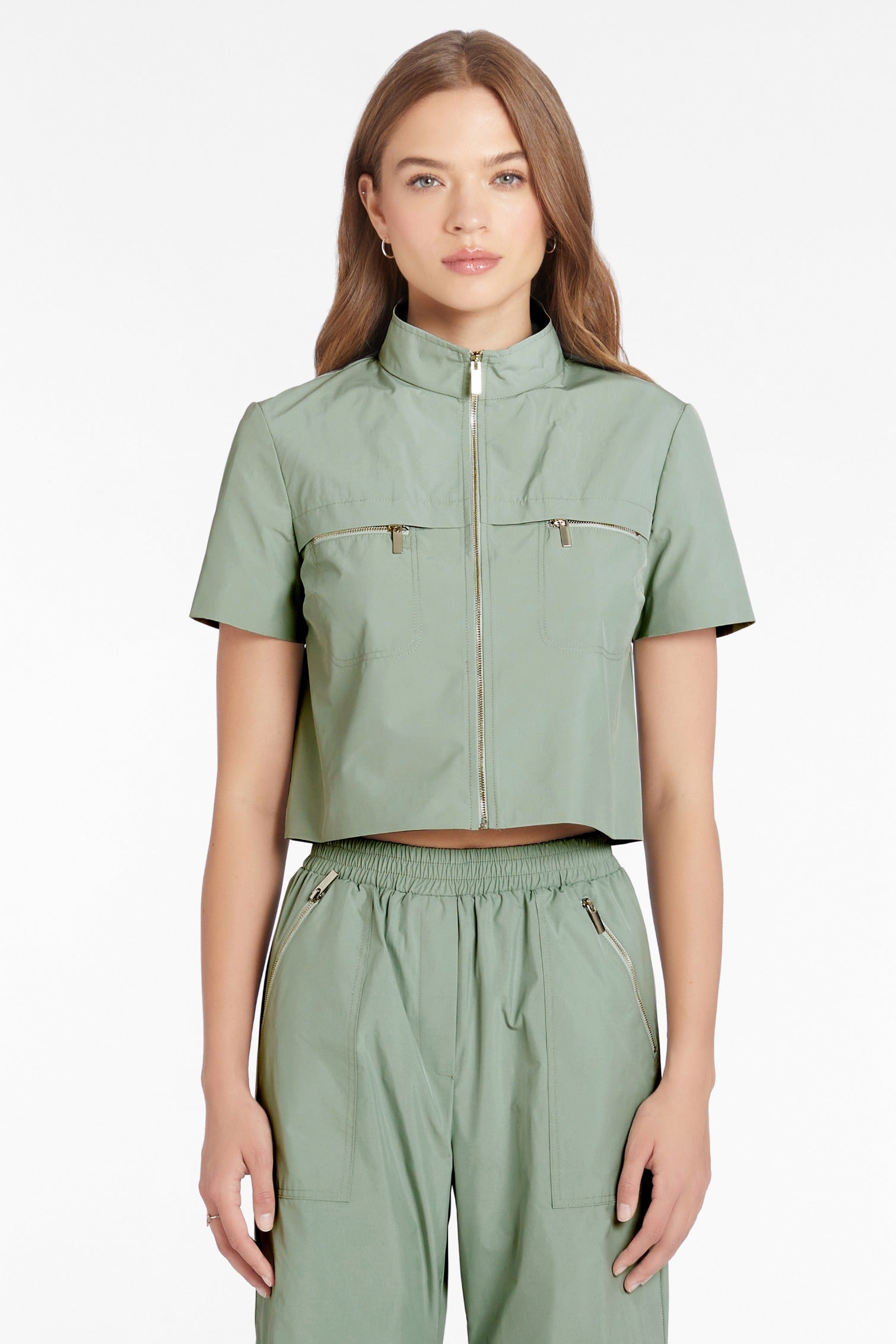 Amanda Uprichard Gia Top Sage