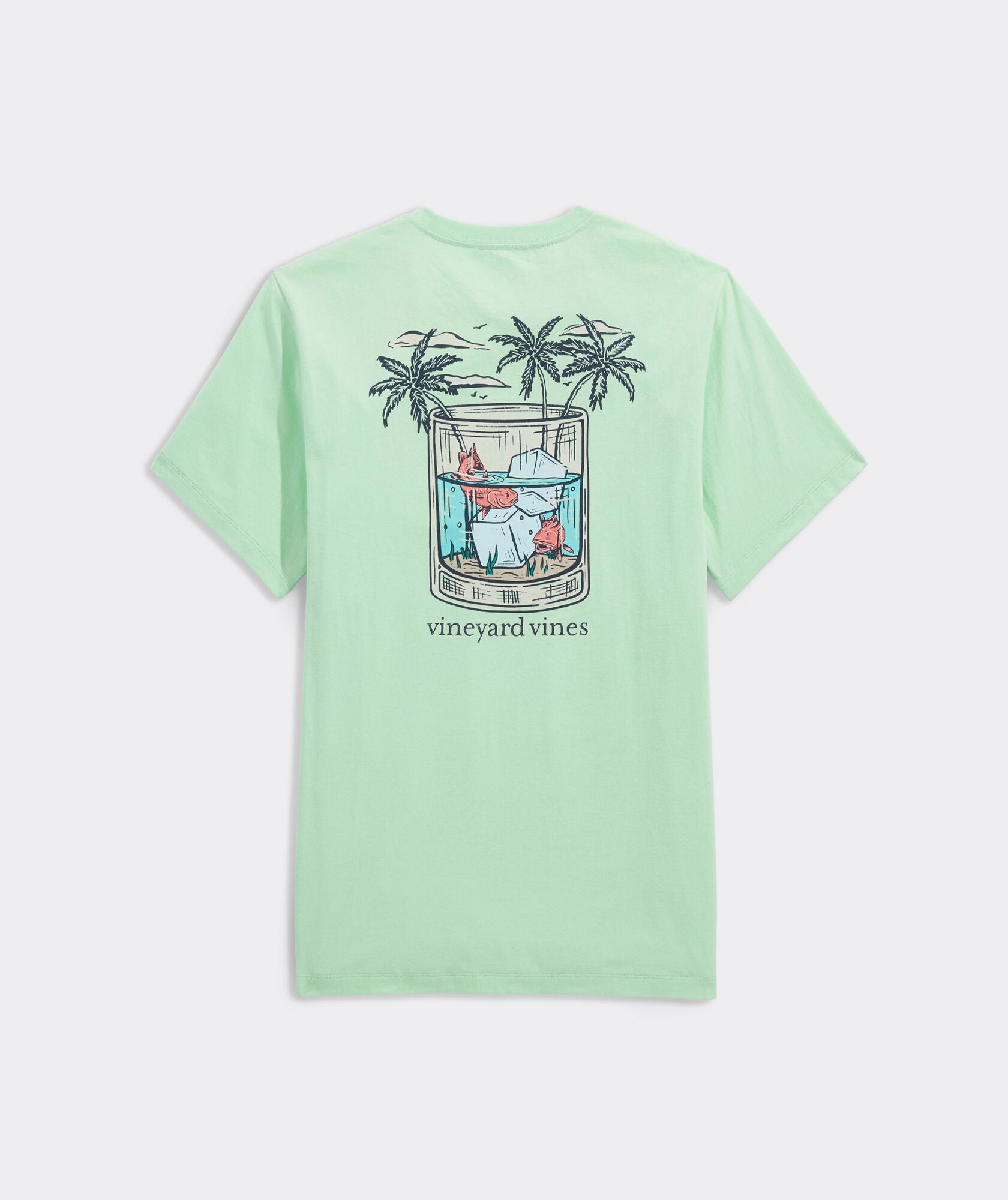 Vineyard Vines Whiskey Glass Fish Short-Sleeve Tee