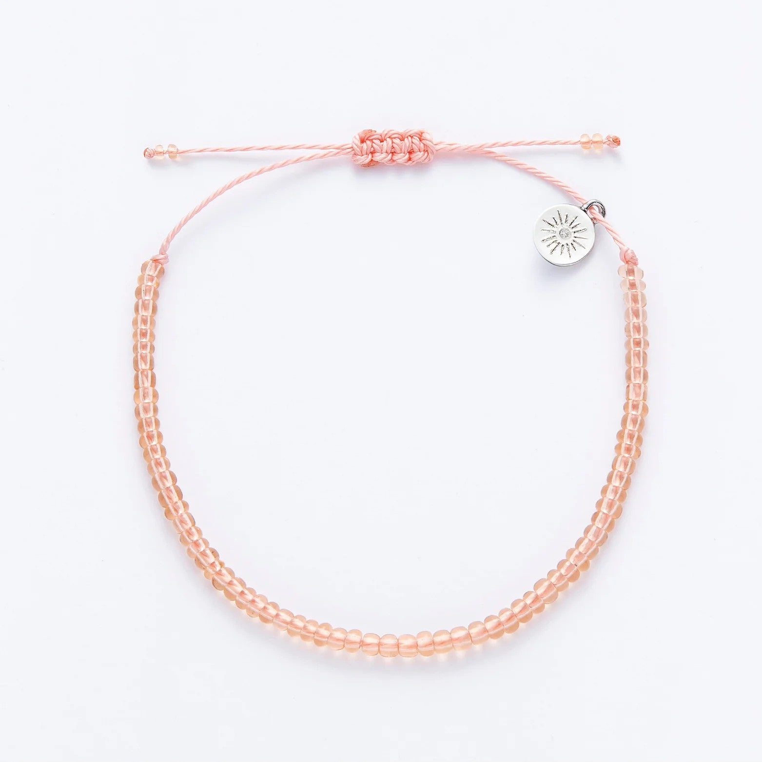 Mauka Salmon Mini Beaded Bracelet