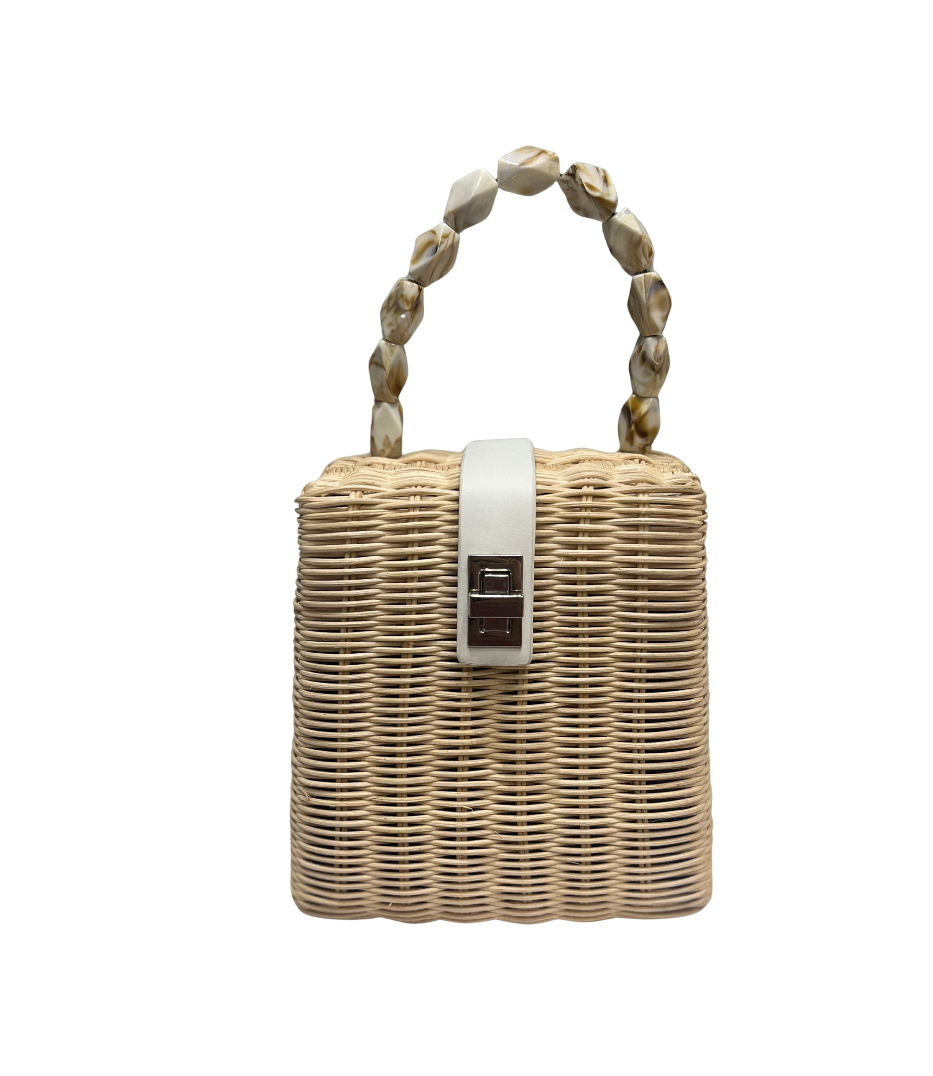 Shaddow and Fish Taylor Luxe Bag Beige